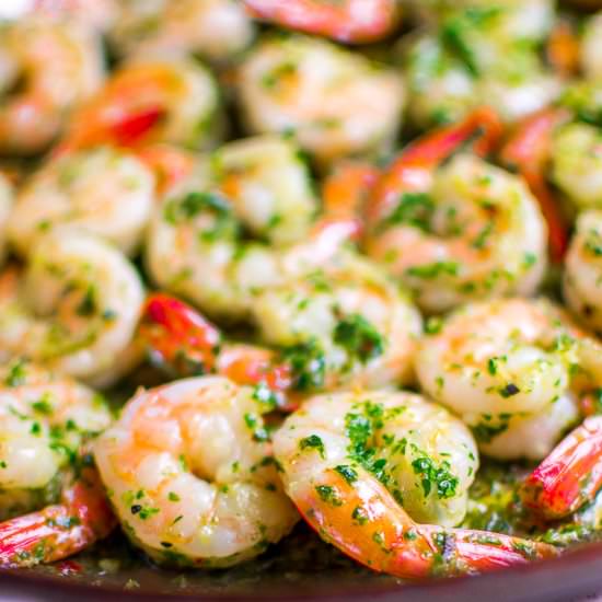 Easy Shrimp Chimichurri