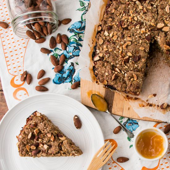 Jam-Packed Buckwheat Oat Bars