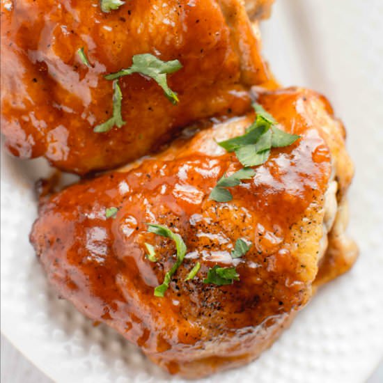 Honey Chipotle BBQ Chicken
