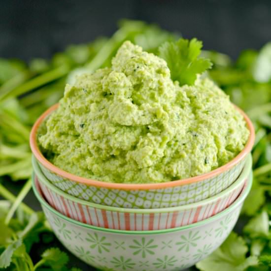 Herby Edamame Hummus