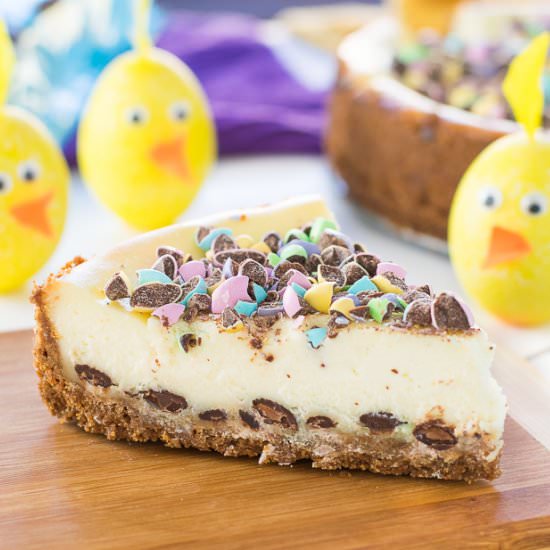 M&M’s Layered Cheesecake