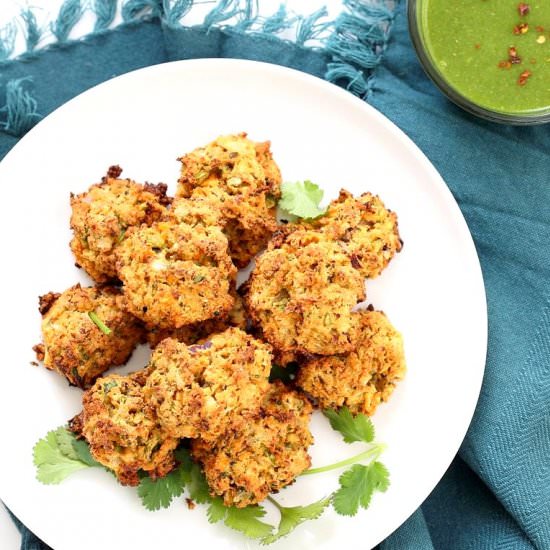 Baked Veggie Pakora