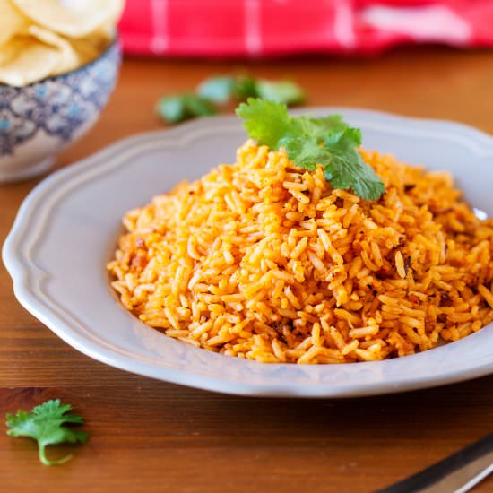 Restaurant Style Mexican Rice