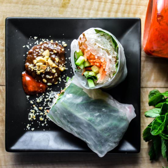 Pomelo Salad Rolls
