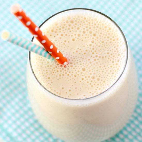 Peach-Banana Oatmeal Smoothie