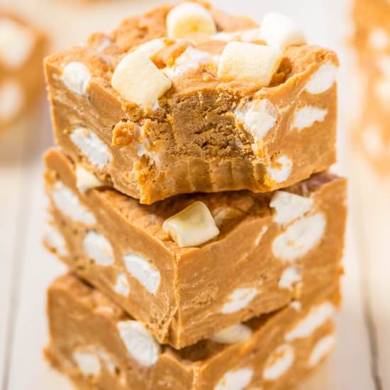 PB Butterscotch Marshmallow Fudge