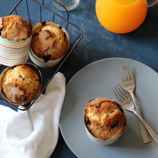 Cranberry and Chia Seed Muffins