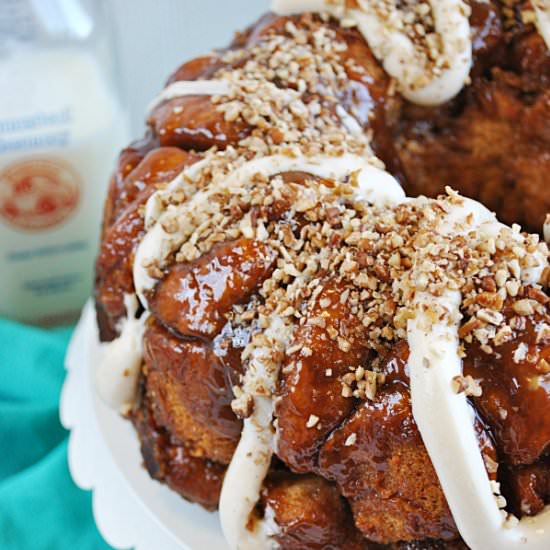 Carrot Cake Monkey Bread