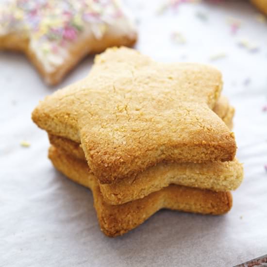 Almond Flour Coconut Sugar Cookies