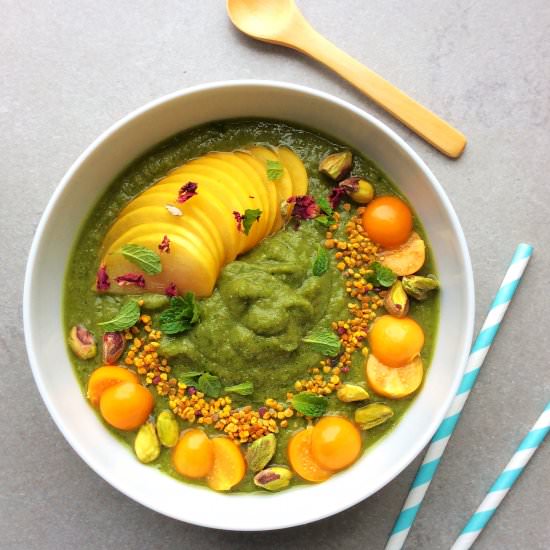 Matcha Mint Green Protein Bowl