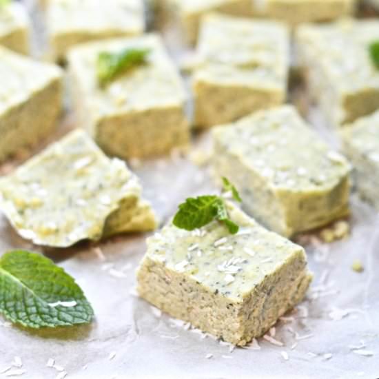 Coconut Mint Fudge