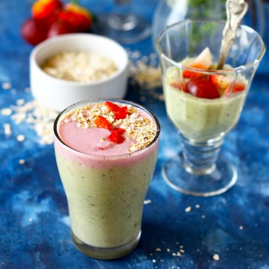 Kiwi Strawberry  Smoothie