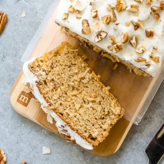 Healthier Hummingbird Bread