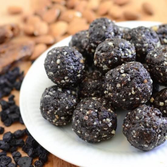 Blueberry Muffin Date Balls