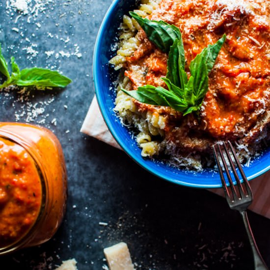 Roasted Tomato and Red Pepper Sauce