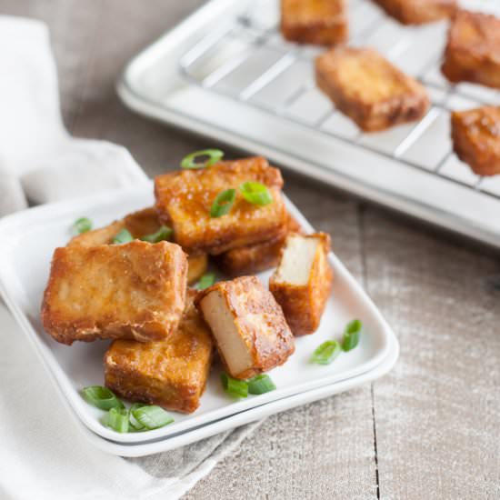 Crispy Marinated Tofu