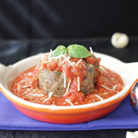Bison and Beef Meatballs