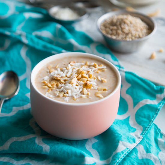 Maple Peanut Overnight Oatmeal