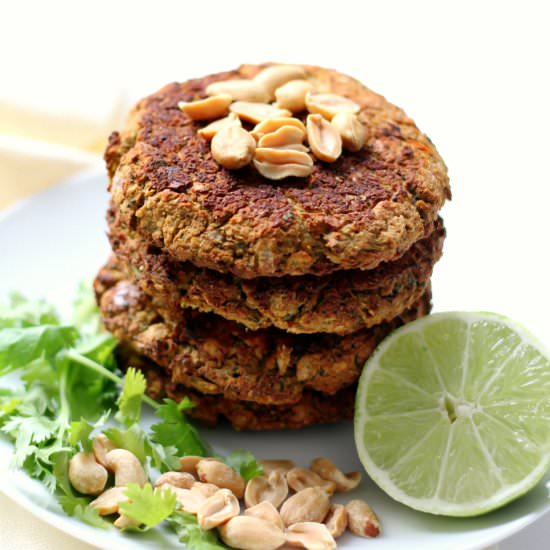 Pad Thai Broccoli Burgers