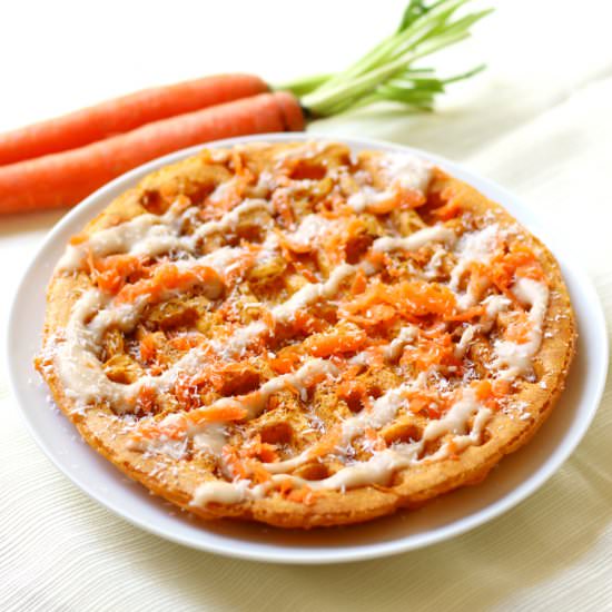 Carrot Cake Waffles