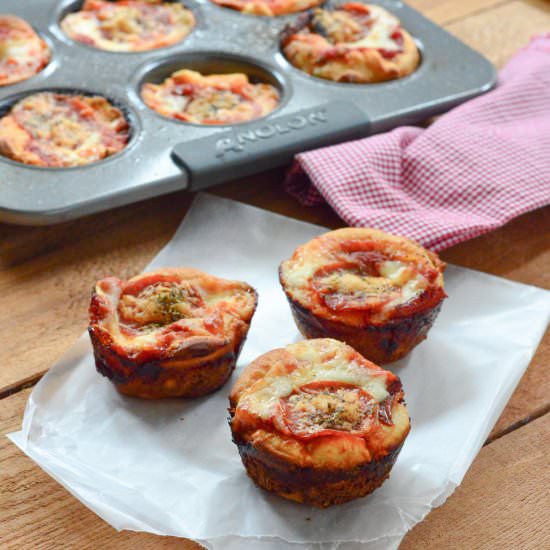 Mini Deep Dish Pizzas