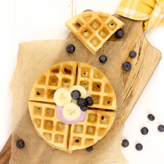 20 Min. Belgian Spelt Waffles