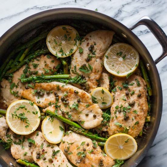 Paleo Chicken Piccata