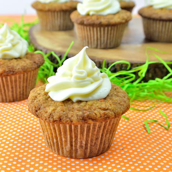 Five Spice Carrot Cupcakes