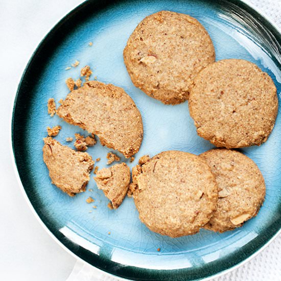 Vegan Almond Shortbread