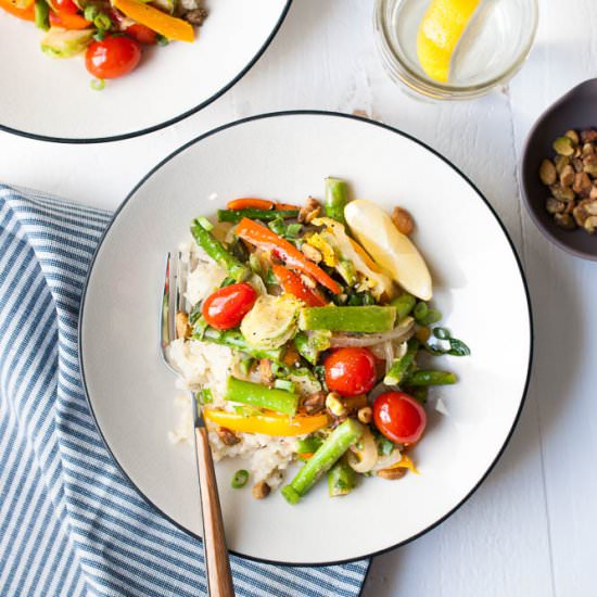 Cauliflower Rice Stir Fry