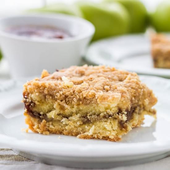 Irish Apple Butter Coffee Cake