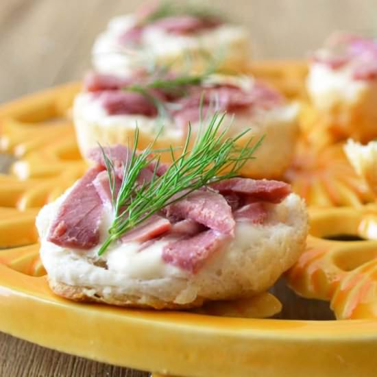 Corned Beef Canapes