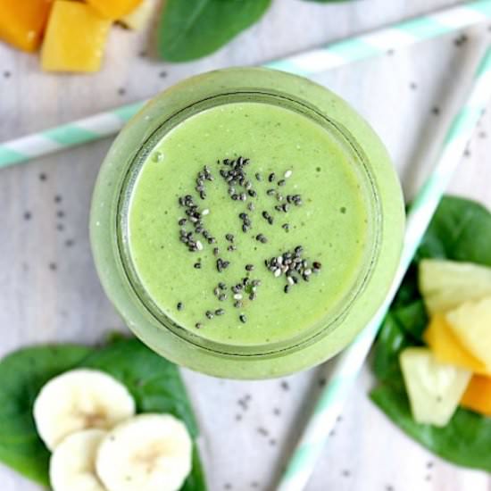 Tropical Green Super Smoothie