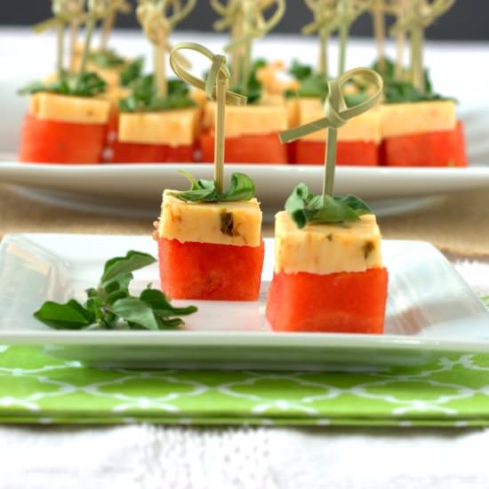 Habanero Watermelon Skewers