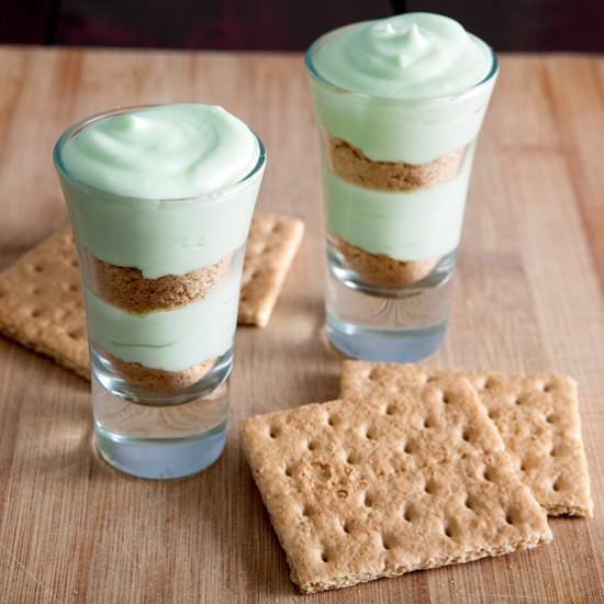 White Chocolate Peppermint Shooters