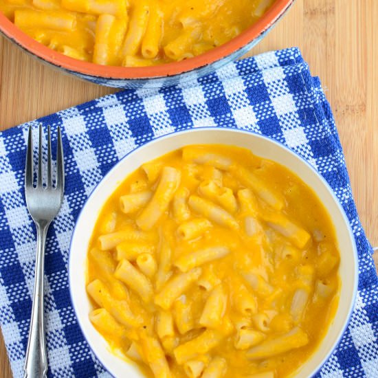 Creamy Butternut Squash Mac n Cheese