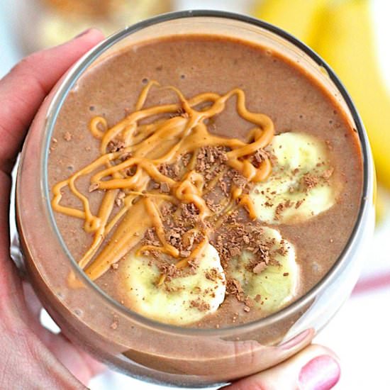 Chocolate Peanut Butter Smoothie