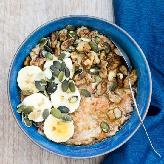 Slow Cooker Carrot Cake Oats