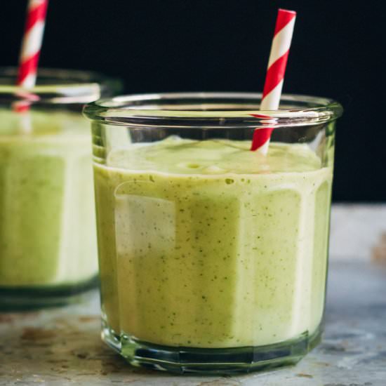 Healthy Green Shamrock Shake