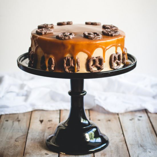 Bourbon & PB Chocolate Cake