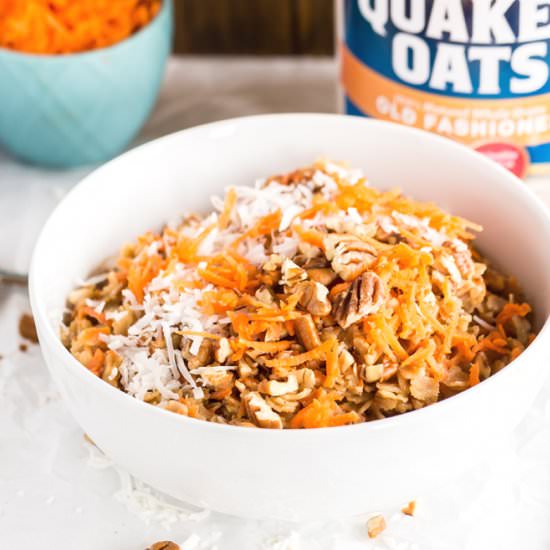 Carrot Cake Oatmeal