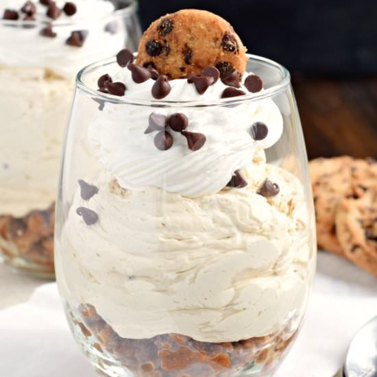 Chocolate Chip Cookie Parfait