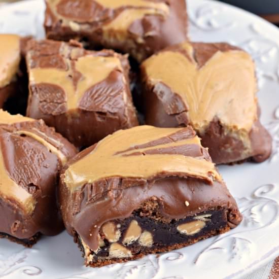 Peanut Butter Brownies