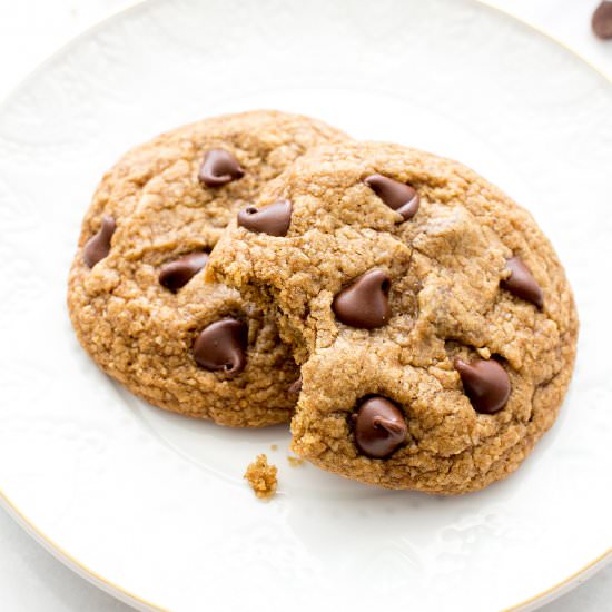 Vegan Chocolate Chip Cookies
