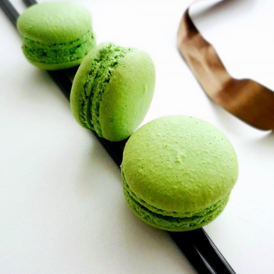 Matcha Green Tea Macarons