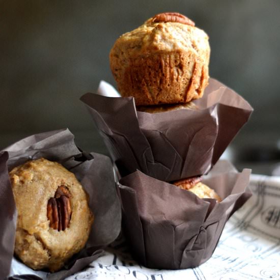 Chocolate Chip Banana Nut Muffins