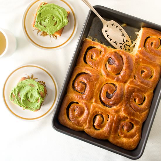 Azuki Brioche & Matcha Mascarpone