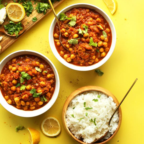 Easy Chana Masala