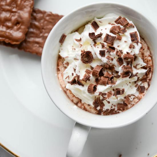 Creamy Irish Mocha Latte