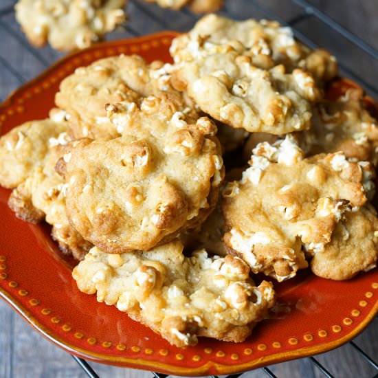 Buttery Popcorn Cookies